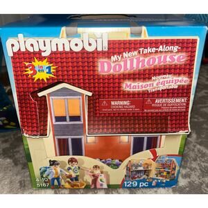 Playmobil Take Along Dollhouse - New in Box - 129 Pieces
